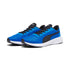Scarpe da running blu da uomo con striscia nera laterale Puma Night Runner v2, Brand, SKU s321000544, Immagine 0